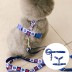 [펫츠랜드] 강아지 하네스 소형견 H형 하네스 가슴줄 목줄 하트팝 리드줄세트