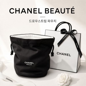 [샤넬] 복조리 파우치 + 샤넬 쇼핑백