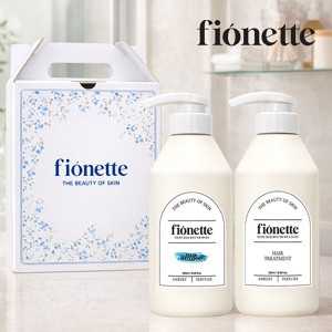 [피오네뜨] 플로럴 헤어케어 2종세트 1호(샴푸500ml+트리트먼트500ml)