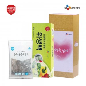 CJ이츠웰 위생백,수세미 2종세트 00769