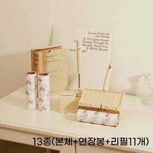 [케어프린] 사선커팅 돌돌이 또도 테이프크리너 13종(본체+연장봉+리필11개)