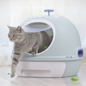 [개과천선] 서브마린 고양이 화장실 대형 모래삽 구성 후드형