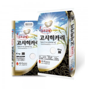 [김포 고시히카리 쌀] 26년 김포 햅 쌀 4kg 상등급