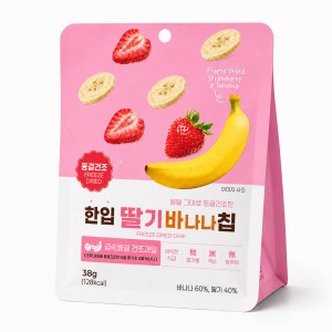 동결건조 한입딸기바나나칩 38g x 1개