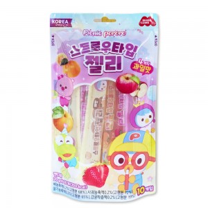 뽀로로 스트로우젤리10개입x4개(new 국내산 과일맛)