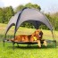 [개과천선] 시원한 스카이매쉬 강아지 텐트 사계절 강아지 야외 하우스 여름 쿨 애견 텐트 M