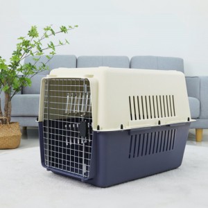 [개과천선] 샌디 강아지 켄넬 이동가방 여행 캐리어 애견 하드 케이지 색상랜덤 M
